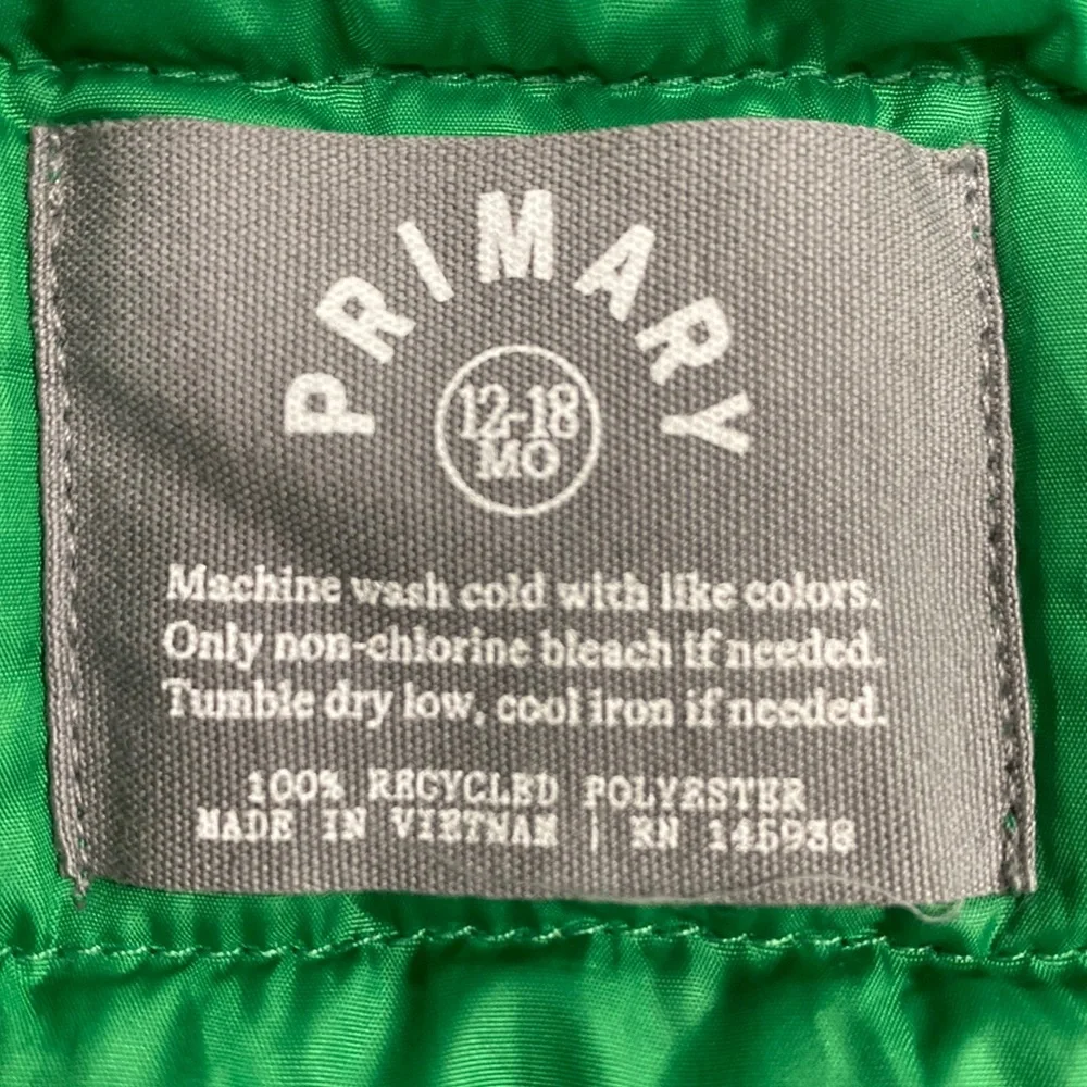 Primary lightweight puffer